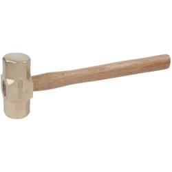 Kstools - BRONZEplus Mazzetta da minatore 5000 g, con manico in Hickory