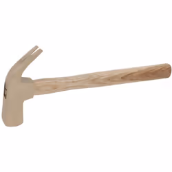 Con manico in hickory Antiscintilla Antideflagrante Resistente alla corrosione Resistente all'usura Alluminio-bronzo (lega no ...
