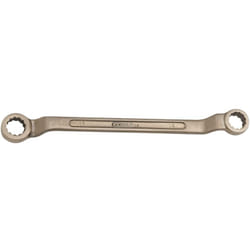 Kstools - BRONZEplus Chiave poligonale a due bocche, curvata 27x30 mm