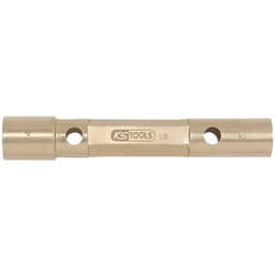 BRONZEplus Chiave a bussola esagonale 10x11 mm su ambo i lati