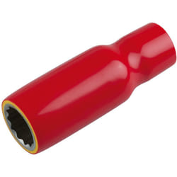 3/8" Bussola con isolamento protettivo, lunga, 10 mm
