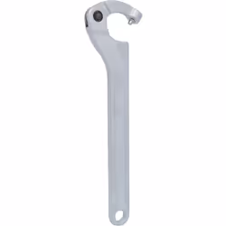Secondo norme DIN 1810 forma B Con snodo Con foro per appenderlo Per dado di blocco a croce Cromata opaca Cromo-vanadio Largh ...