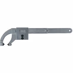 Secondo norme DIN 1810 forma B Con snodo Con foro per appenderlo Per dado di blocco a croce A regolazione continua Cromata op ...