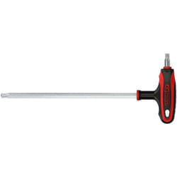 Kstools - Chiave maschio piegata con impugnatura a t Torx testa sferica,T40