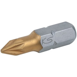 Inserto tin 1/4', 25 mm, PZ3, confezione da 5