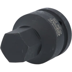 Kstools - Bussola 1'per avvitatore ad impulsi per viti a esagono incassato, corta, 30 mm