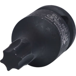 Bussola 1/2' per avvitatore ad impulsi, Torx, corta, T55