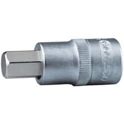 Kstools - Bussola 1' con inserto per viti a esagono incassato, corta, 22 mm