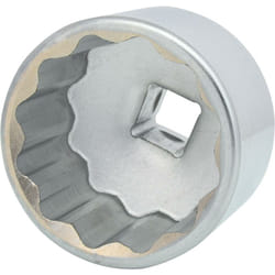 Bussola poligonale 3/4", corta, 60 mm