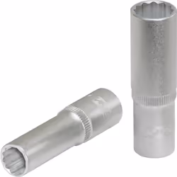 Poligonale Profilo FlankTraction A norma DIN 3124 / ISO 2725 Quadro femmina a norma DIN 3120 / ISO 1174 con sede per sfera di ...