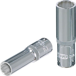 Bussola poligonale 1/4' CHROMEplus, lunga, 1/4'