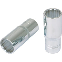 Bussola poligonale 1/2' CHROMEplus, lunga, 22 mm