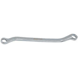 Acciaio inox Chiave poligonale a due bocche, curvata, 16x18 mm