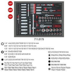 KS Tools 711.0179 bussola e set di bussole