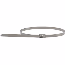 Ideale per il fissaggio di cuffie asse, manicotti sterzo, ecc. Regolabile a piacere Acciaio inox 304 Lunghezza (cavo) 350 Pes ...