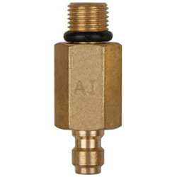 Kstools - Adattatore M10x1,0 filettatura esterna e attacco tubo flessibile da 1/4' con anello di tenuta