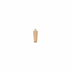 Cono in ottone 10 x 7 x 35 mm Peso del tessuto 15 Dimensioni dell'imballaggio 1