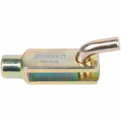 Testa a forcella con bullone con cappuccio elastico M8x32 Lunghezza totale L in mm 32 Filettatura M8 Peso del tessuto 60 Dime ...