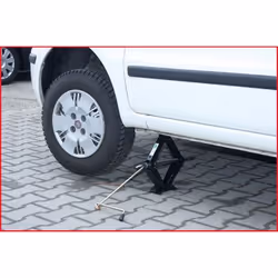 KS TOOLS 160.0704 Martinetto 1,5 meccanico Autovetture Cric a pantografo
