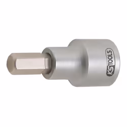 KS Tools 911.3928, Presa elettrica, 3/8", Metrico, 1 testina/e, Acciaio al cromo vanadio, DIN 3120, ISO 1174