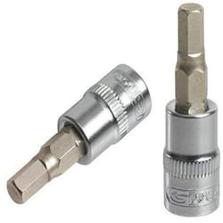 Ks Tools 922.1465 - Chiave a bussola esagonale da 1/4', L.37 mm - 7 mm