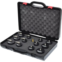 Kstools - Tester universali perdita di pressione delle turbine in valigia, 13 pz