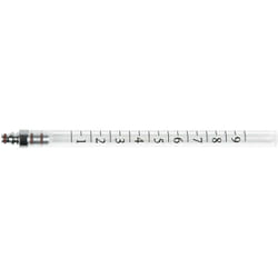 Tubo in plastica con adattatore, 165 mm