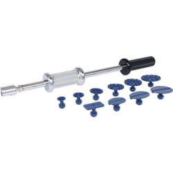 Kstools - Serie professionale per tirabolli con estrattore a percussione, 11 pz