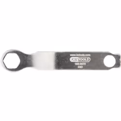 Chiave per foro filettato , 10 mm Dimensione chiave SW in mm 10 Peso del tessuto 12 Adatto per 150.9660 Dimensioni dell'imbal ...