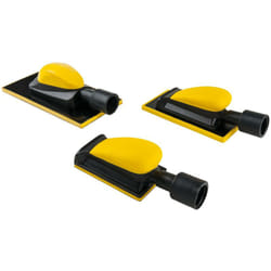 Serie di supporti per spazzole abrasive, 3 pz