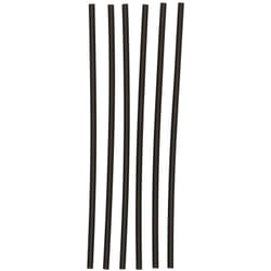 Kstools - Serie stick di riparazione in pe (polietilene), 6 pz nero