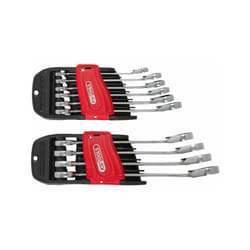 Kstools - Set chiavi a cricchetto ks tools tools duo Gearplus - 10 pezzi - Cricchetto ad occhiello e forcella 503.5950
