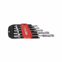 Presentazione : Set chiavi combinate a cricchetto Gearplus KS TOOLS TOOLS Gearplus - 503.4805 - 503.4805 testa basculante, il ...