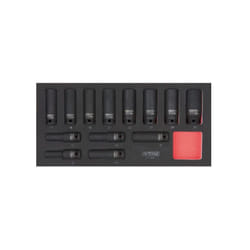 Ks tools Set di bussole a percussione lunghe da 1/2' - 13 pezzi - 713.1030