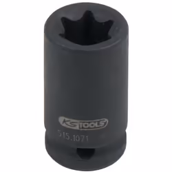 Torx profilo E Quadro femmina a norma DIN 3121 / ISO 1174 Esecuzione corta Utilizzo con avvitatori Fosfatata Cromo-molibdeno ...