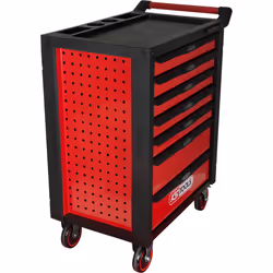 KS Tools 826.0007 Cassetta degli attrezzi Acciaio Nero, Rosso - Vista aggiuntiva 5