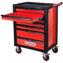 KS Tools 826.0007 Cassetta degli attrezzi Acciaio Nero, Rosso - Vista aggiuntiva 6