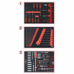 KS Tools 713.0215 set di strumenti meccanici 215 strumenti - Vista aggiuntiva 2