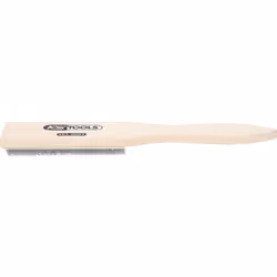 Impiego universale Struttura in legno Per pulire le superfici zigrinate come ad es. lime Area setole 110 x 38 mm con filo d'a ...