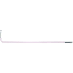 Doppia chiave maschio esagonale piegata a testa sferica xl, 2,0mm, rosa