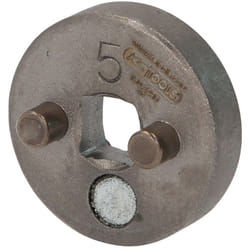 Con adattatore utensile per pistoncini freni da 3/8" con magnete