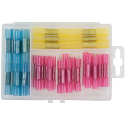 Assortimento giunzione di attestatura, isolata, AWG22-16-AWG12-10, 36 pz