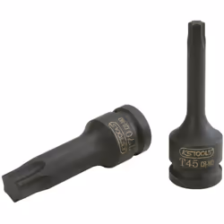 Torx Quadro femmina a norma DIN 3121 / ISO 1174 Finitura lunga Utilizzo con avvitatori Fosfatata Cromo-molibdeno Lunghezza to ...