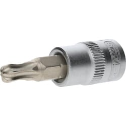Bussola a inserto 1/4' per viti Torx con testa sferica, T30