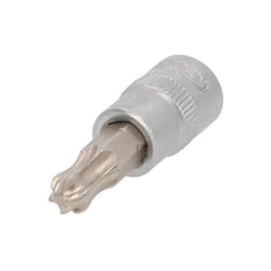 Bussola a inserto 1/4' per viti Torx con testa sferica, T40