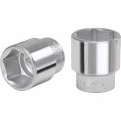 Esagonale Profilo FlankTraction A norma DIN 3124 / ISO 2725 Quadro femmina a norma DIN 3120 / ISO 1174 con sede per sfera di ...