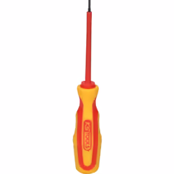 A intaglio Secondo norme DIN 5264 / DIN ISO 2380 Rivestimento isolante a norma IEC 60900 Impugnatura bicomponente Brunito Acc ...