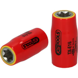 Kstools - 1/2' Bussola a inserto Torx-E con isolamento protettivo, E10