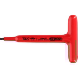 Kstools - Chiave innesto Torx con impugnatura a t con isolamento protettivo, T27, 160 mm