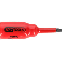 Kstools - 3/8' Bussola con isolamento protettivo per viti Torx, T10, corta